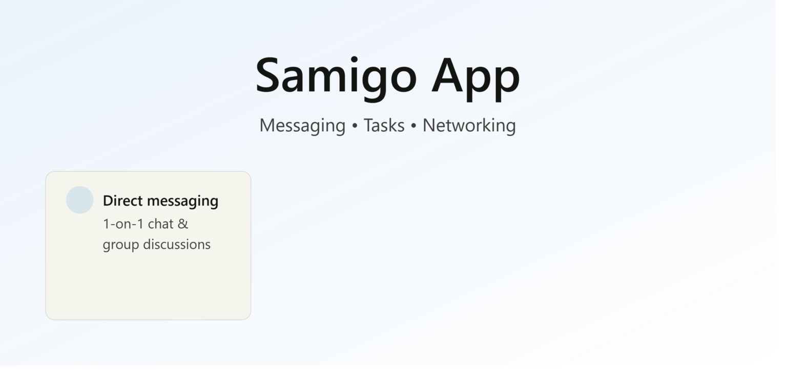samigo app